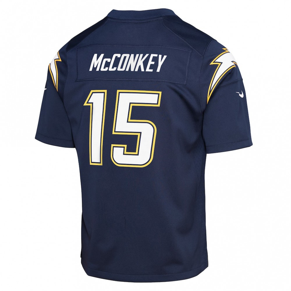 Ladd McConkey Los Angeles Chargers Nike Youth Alternate Super Chargers Game Player Jersey - Navy-Profan Arena